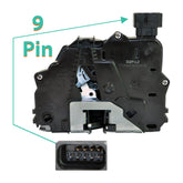 Rear Left Door Lock Mechanism For Opel: Meriva, Vauxhall: Meriva